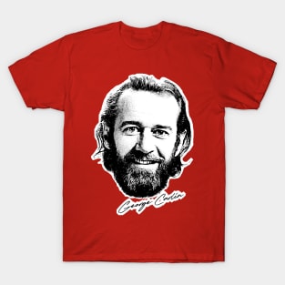 George Carlin / Retro Style Fan Design T-Shirt